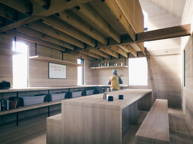Leckie Studio Architecture + Design, Backcountry Hut Company, wilderness shelters, diy shelters, cabin designs, surf shack, diy shelters, off grid shelters, flat pack shelters, prefab shelters, shelter design, prefab cabins, off grid cabins