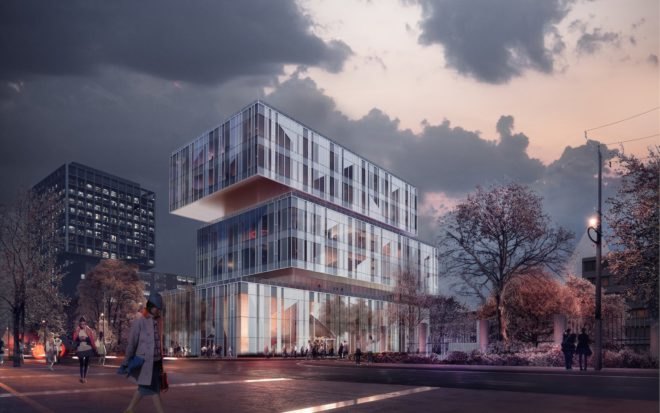 CaoHeJing Guigu Creative Headquarters by Schmidt Hammer Lassen Architects, CaoHeJing Hi-Tech Park, CaoHeJing Guigu Creative Headquarters, Schmidt Hammer Lassen Shanghai, Shanghai LEED Gold, Shanghai tech incubator