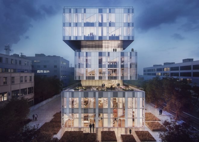 CaoHeJing Guigu Creative Headquarters by Schmidt Hammer Lassen Architects, CaoHeJing Hi-Tech Park, CaoHeJing Guigu Creative Headquarters, Schmidt Hammer Lassen Shanghai, Shanghai LEED Gold, Shanghai tech incubator