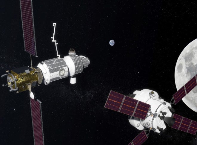 Deep Space Gateway, NASA, Roscosmos, United States, Russia, moon, moon station, lunar station, moon spaceport, lunar spaceport, spaceport, space, deep space, outer space