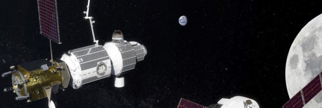 Deep Space Gateway, NASA, Roscosmos, United States, Russia, moon, moon station, lunar station, moon spaceport, lunar spaceport, spaceport, space, deep space, outer space