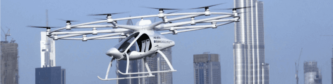 flying taxi, Dubai, United Arab Emirates, Crown Prince Sheikh Hamdan bin Mohammed, Autonomous Air Taxi (AAT), green technology, green transportation, innovation,