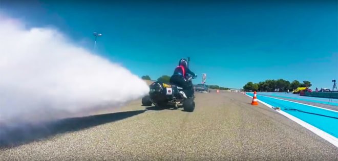 François Gissy, Circuit Paul Ricard, France, trike, trikes, water rocket trike, rocket trike, rocket trikes, water rocket, bottle rocket, bottle rockets, water, rainwater, tricycle, tricycles, speed