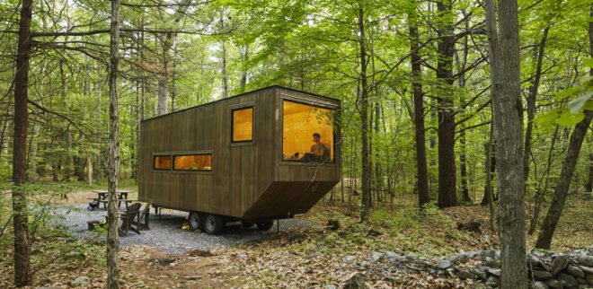 Getaway house, tiny house, New York, Boston, Washington DC, tiny homes, green architecture, micro house, micro homes