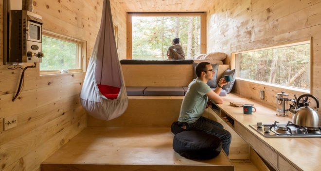 Getaway house, tiny house, New York, Boston, Washington DC, tiny homes, green architecture, micro house, micro homes