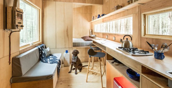 Getaway house, tiny house, New York, Boston, Washington DC, tiny homes, green architecture, micro house, micro homes