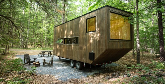Getaway house, tiny house, New York, Boston, Washington DC, tiny homes, green architecture, micro house, micro homes