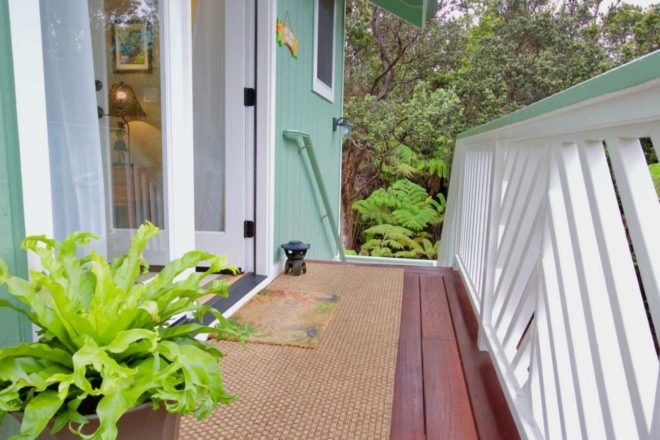 Hawaii Tiny Home, tiny home living, tiny houses, tiny home hawaii, tiny home hawaii airbnb, Hawaii tree cottage , volcano hawaii tiny home, off grid retreat hawaii, tropical tiny homes, tiny spaces, interior design tiny home, tiny home rentals, Hawaii Volcanoes National Park,