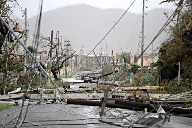 Hurricane Irma, Hurricane Maria, Puerto Rico, natural disaster, climate change, electricity, power outage, economy, poverty,