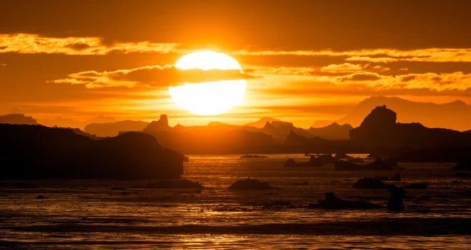 iceberg, arctic, clime change