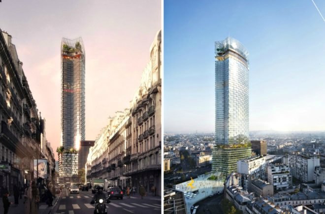 Nouvelle AOM, Tour Montparnasse, vertical forests, green buildings paris, sustainable projects paris, tower makeover paris, paris architecture, green architecture paris, architectural competitions, air quality, urban design, sustainable urban design, green urban design, paris sustainability, green projects paris,