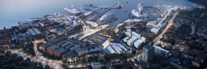 Port of Tallinn Masterplan by Zaha Hadid Architects, Port of Tallinn Masterplan, Port of Tallinn, Old City Harbor Tallinn, pedestrian friendly Tallinn, Zaha Hadid Architects masterplan, port redevelopment masterplan,