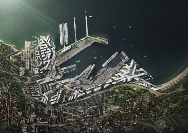 Port of Tallinn Masterplan by Zaha Hadid Architects, Port of Tallinn Masterplan, Port of Tallinn, Old City Harbor Tallinn, pedestrian friendly Tallinn, Zaha Hadid Architects masterplan, port redevelopment masterplan,