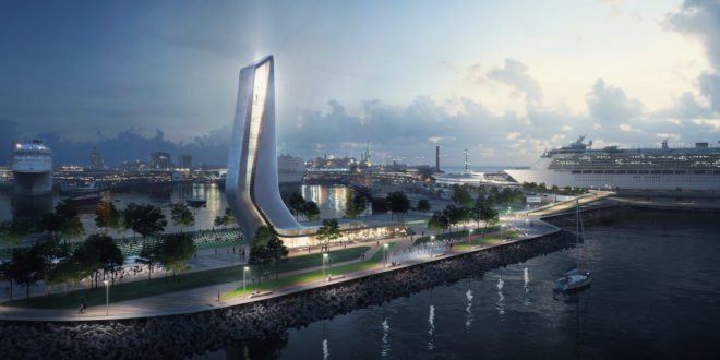 Port of Tallinn Masterplan by Zaha Hadid Architects, Port of Tallinn Masterplan, Port of Tallinn, Old City Harbor Tallinn, pedestrian friendly Tallinn, Zaha Hadid Architects masterplan, port redevelopment masterplan,