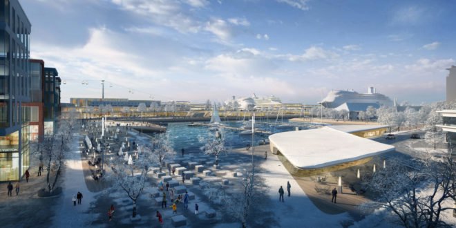 Port of Tallinn Masterplan by Zaha Hadid Architects, Port of Tallinn Masterplan, Port of Tallinn, Old City Harbor Tallinn, pedestrian friendly Tallinn, Zaha Hadid Architects masterplan, port redevelopment masterplan,