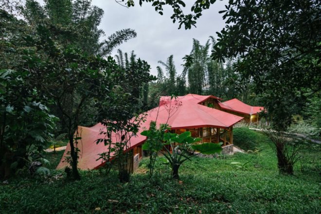 Proyecto Cafeína, Tosepankali Hostel, eco hostel, eco hotels, eco hostel mexico, eco hostel tosepankali, hotel design, off grid hostels, off grid mexico lodgings, bamboo buildings, Bahareque, bamboo materials, bamboo buildings, locally-sourced materials, Nahuatl community mexico,