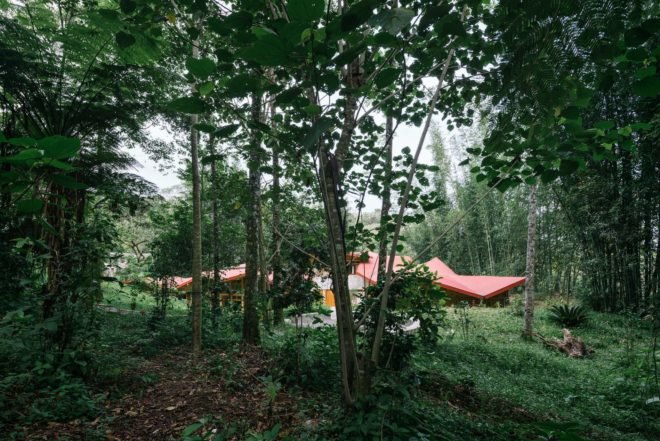 Proyecto Cafeína, Tosepankali Hostel, eco hostel, eco hotels, eco hostel mexico, eco hostel tosepankali, hotel design, off grid hostels, off grid mexico lodgings, bamboo buildings, Bahareque, bamboo materials, bamboo buildings, locally-sourced materials, Nahuatl community mexico,