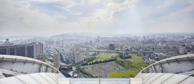 Raffles City Hangzhou, Raffles City Hangzhou by UNStudio, Superliving UNStudio, UNStudio China, Qianjiang New Town development, sustainable mixed use, sustainable urban design, Hangzhou urban design