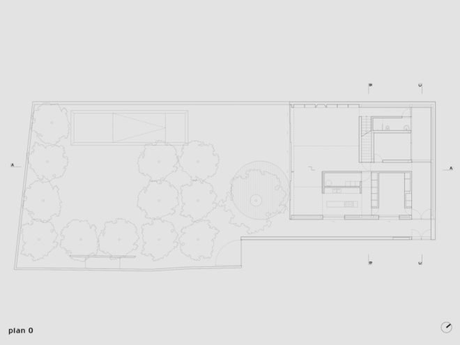 Red House by Extrastudio, Red House in Azeitao, winery transformed into home, adaptive reuse winery, Portugal adaptive reuse, contemporary architecture Portugal, minimalist and modern Portugal interior design, black glass sliding doors,