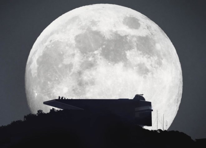Star Observatory, Kyriakos Tsolakis Architects, Cyprus, NASA, Troodos Mountains, sci fi, Nicodemos K Tsolakis, Elena K Tsolakis, cantilevered terrace, spaceship-like architecture, Star Wars, observatory,