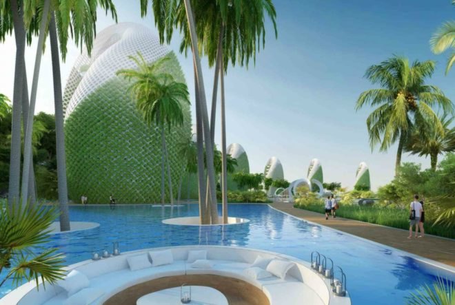 Nautilus Eco-Resort, Vincent Callebaut, eco resort, eco travel, tropical eco resorts, green hotels, Philippines eco resort, zero waste eco resort, green travel, eco resort philippines, zero-emission, zero-waste, zero poverty, Cross Laminated Timber, green design, sustainable design, sustainable architecture, solar powered resorts, resilient tourism,