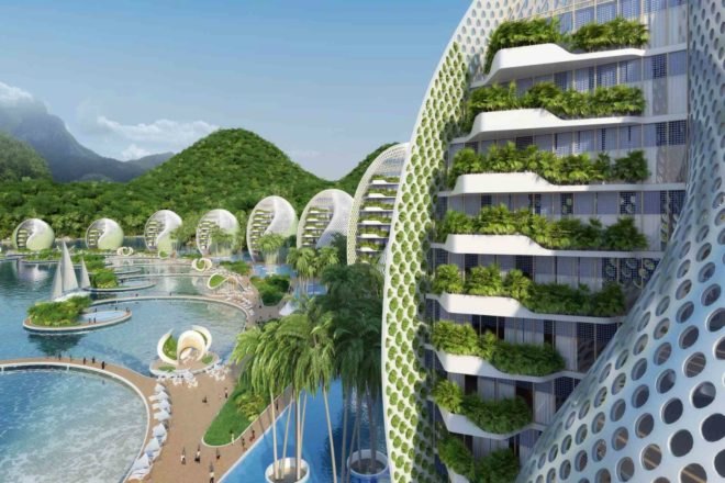 Nautilus Eco-Resort, Vincent Callebaut, eco resort, eco travel, tropical eco resorts, green hotels, Philippines eco resort, zero waste eco resort, green travel, eco resort philippines, zero-emission, zero-waste, zero poverty, Cross Laminated Timber, green design, sustainable design, sustainable architecture, solar powered resorts, resilient tourism,