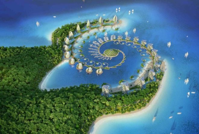 Nautilus Eco-Resort, Vincent Callebaut, eco resort, eco travel, tropical eco resorts, green hotels, Philippines eco resort, zero waste eco resort, green travel, eco resort philippines, zero-emission, zero-waste, zero poverty, Cross Laminated Timber, green design, sustainable design, sustainable architecture, solar powered resorts, resilient tourism,
