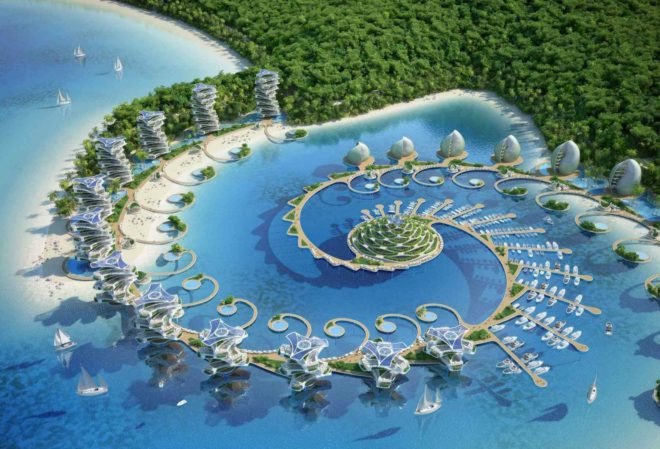Nautilus Eco-Resort, Vincent Callebaut, eco resort, eco travel, tropical eco resorts, green hotels, Philippines eco resort, zero waste eco resort, green travel, eco resort philippines, zero-emission, zero-waste, zero poverty, Cross Laminated Timber, green design, sustainable design, sustainable architecture, solar powered resorts, resilient tourism,