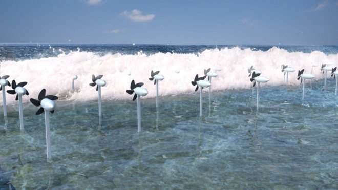 wave turbine, wave energy, wave power