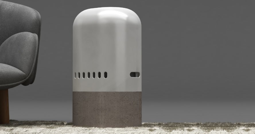 Calefactores, ceramic design, nest heaters, Estudio äCo, Design Week Mexico, energy-efficient design, green design, small spaces