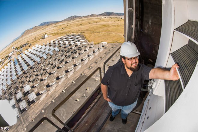 Sandia National Laboratories, Solar Energy Research Institute for India and the United States, SERIIUS, concentrated solar power, concentrating solar power, CSP, CSP receiver, CSP receivers, receiver, receivers, solar, solar power, solar energy, energy, renewable energy