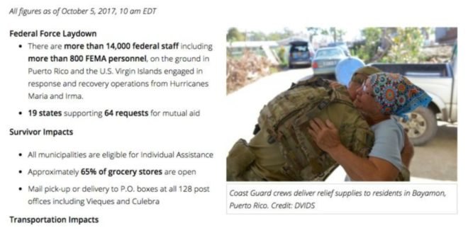 Puerto Rico, President Trump, relief efforts, FEMA, News, Politics, environment, Hurricane Maria,