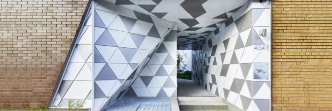 ADHOC Architectes, La Géode, montreal architecture, geode house montreal, geometric geode home, leed certified buildings canada, leed v4 certifications, green design, sustainable design, urban design, canadian architecture, montreal buildings,
