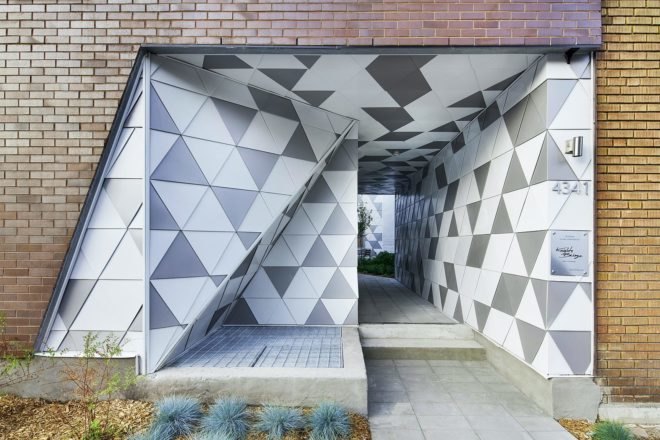 ADHOC Architectes, La Géode, montreal architecture, geode house montreal, geometric geode home, leed certified buildings canada, leed v4 certifications, green design, sustainable design, urban design, canadian architecture, montreal buildings,
