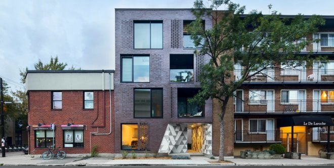 ADHOC Architectes, La Géode, montreal architecture, geode house montreal, geometric geode home, leed certified buildings canada, leed v4 certifications, green design, sustainable design, urban design, canadian architecture, montreal buildings,