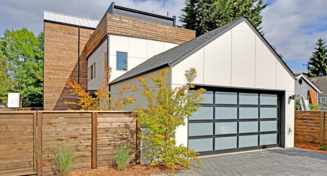 Georgetown North, Georgetown South, net zero, Dwell Development, Seattle, 5-Star Built Green, energy-efficient homes, green architecture, natural light, reclaimed wood, solar roof, solar panels