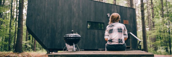 Getaway house, tiny houses for rent, tiny forest house near New York, tiny forest house near Boston