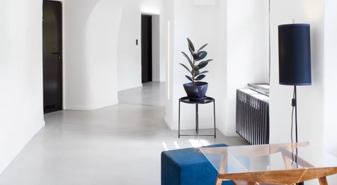 Denisa Strmiskova Studio, Long Story Short Hostel, green renovation, historic building, Czech Republic, modernist furniture, vaulted ceiling, green interior, local craftsmen, natural materials