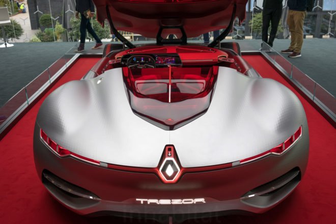 Renault, Renault Trezor Concept, Trezor concept, renault electric car, electric car, green car, electric motor, green transportation, automotive, autonomous car, self-driving car, car technology