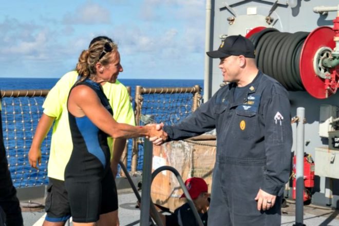 Hawaii, US Navy, Pacific Ocean, sharks, lost at sea, Helping People, News, Positive News,