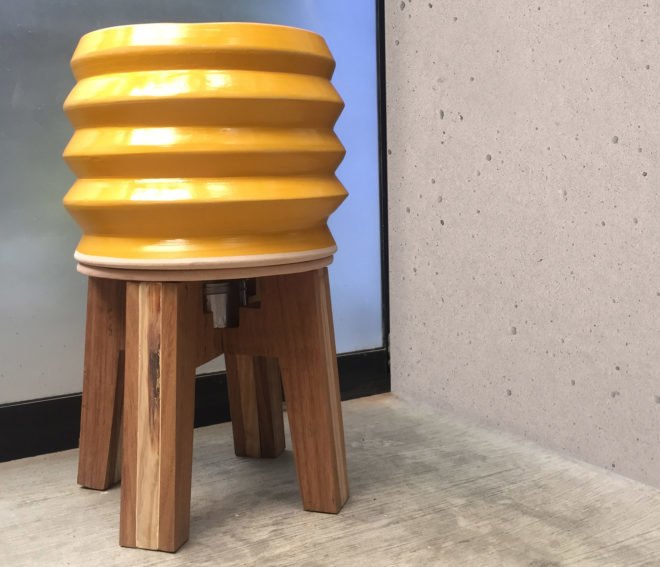 Calefactores, ceramic design, nest heaters, Estudio äCo, Design Week Mexico, energy-efficient design, green design, small spaces