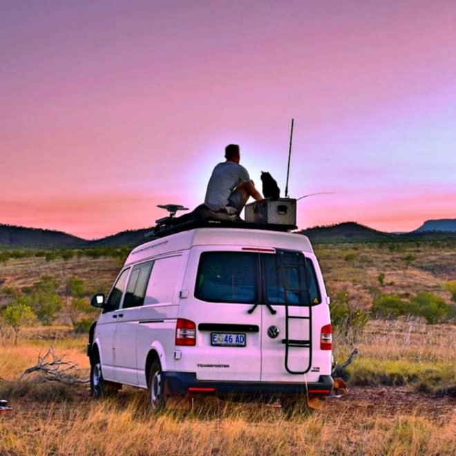 Australia, camper van, off-grid living, traveling, news, inspiration, Rich East, Van Cat Meow