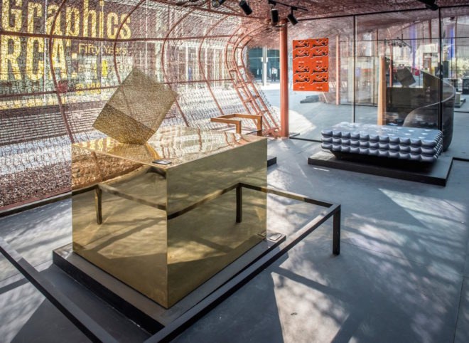 Abwab by Fahed + Architects, Dubai Design Week 2017, Fahed + Architects Dubai Design Week, recycled bedspring architecture, bedspring pavilion, Dubai Design Week pavilion