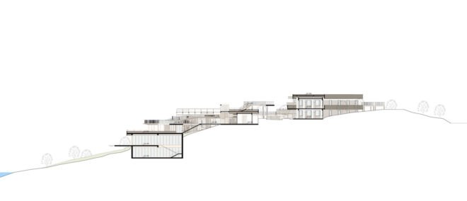 Creek Park Hotel, Beijing Jinhai Lake International Resort, SYN Architects, green renovation, Beijing, luxury hotel, locally sourced materials, green architecture, wood structure, panoramic views, viewing platform