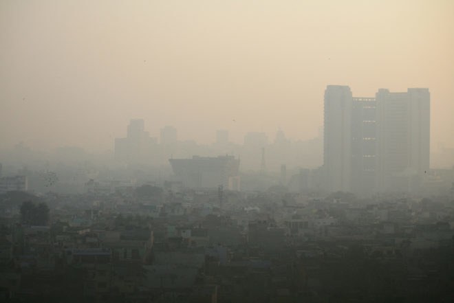 Delhi, India, smog, air, air pollution, pollution, air quality, haze, city