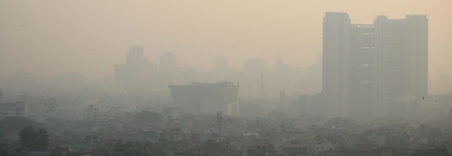 Delhi, India, smog, air, air pollution, pollution, air quality, haze, city