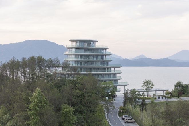 Huangshan Mountain Village by MAD Architects, Huangshan Mountain Village, Huangshan residential developments, MAD Architects residential projects, mountain-like architecture, Huangshan architecture, mountain-shaped architecture China, Shanshui architecture