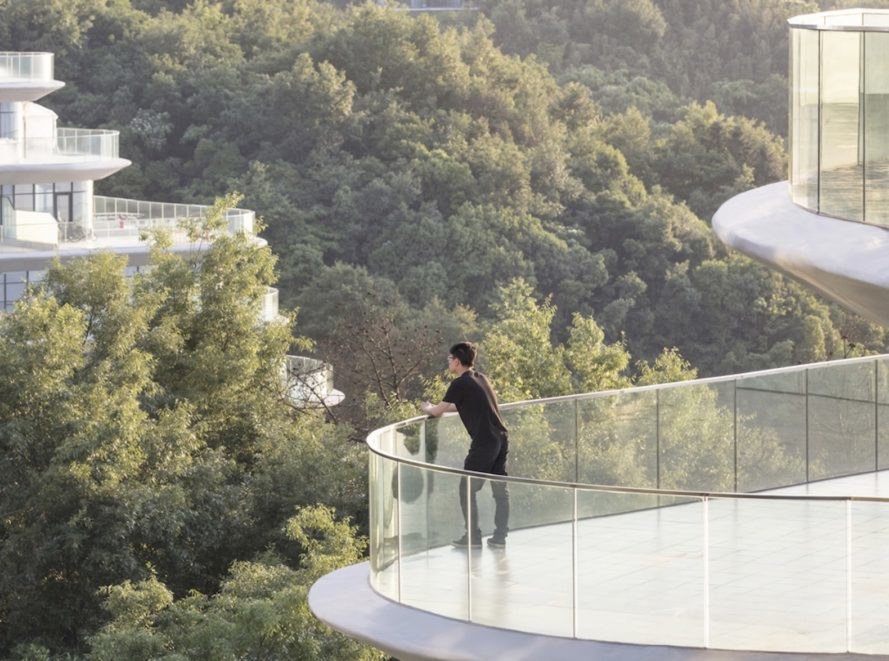 Huangshan Mountain Village by MAD Architects, Huangshan Mountain Village, Huangshan residential developments, MAD Architects residential projects, mountain-like architecture, Huangshan architecture, mountain-shaped architecture China, Shanshui architecture