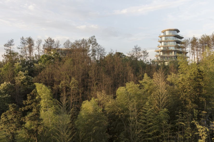 Huangshan Mountain Village by MAD Architects, Huangshan Mountain Village, Huangshan residential developments, MAD Architects residential projects, mountain-like architecture, Huangshan architecture, mountain-shaped architecture China, Shanshui architecture