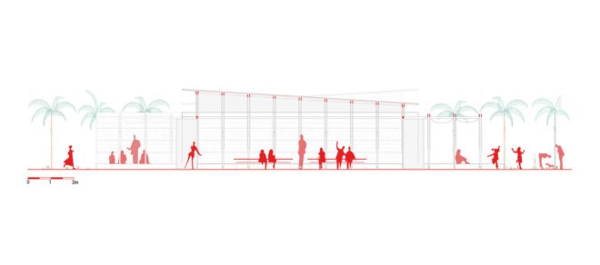 InsideOut School, Andrea Tabocchini, Francesca Vittorini, green school, Ghana, rammed earth, locally sourced materials, affordable architecture, green architecture, skylights, natural ventilation